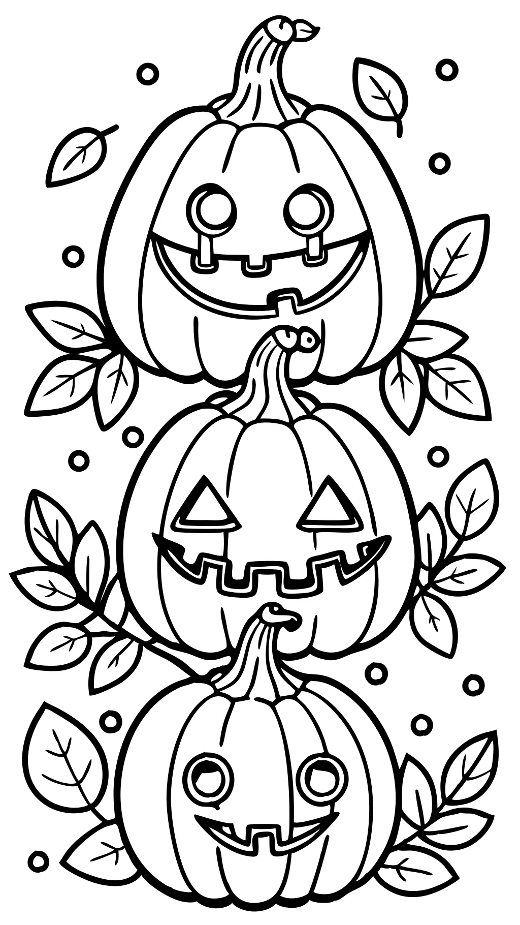 pumpkin images coloring pages